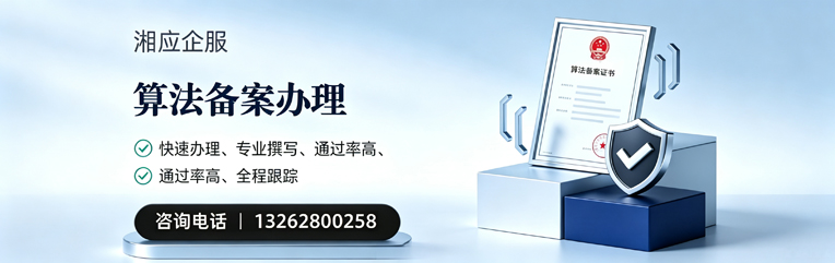 衡水算法备案申报服务