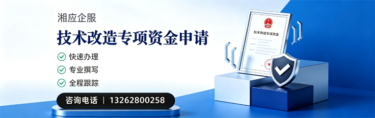 衡水技术改造专项资金申报服务