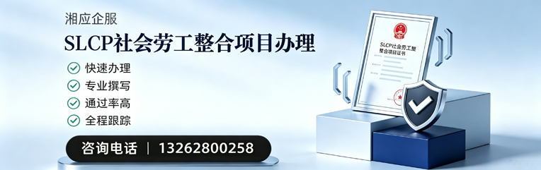 衡水SLCP社会劳工整合项目申报服务