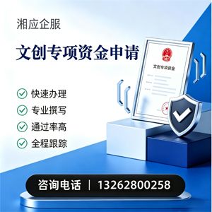 衡水文创专项资金申报服务