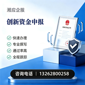衡水创新资金申报服务