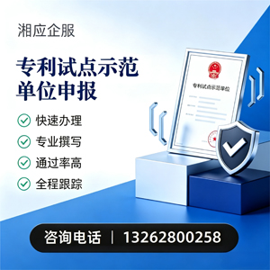 衡水专利试点示范单位申报服务