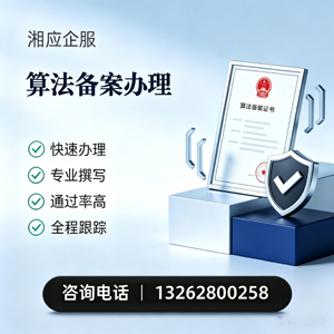 衡水算法备案申报服务